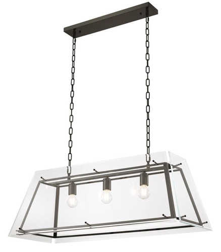 Casa Padrino Kronleuchter Bronze 100 x 40 x H. 36 cm - Luxus Wohnzimmer M�bel