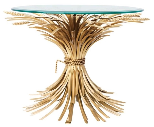 Casa Padrino Luxus Beistelltisch Antik Gold  80 x H. 55 cm - Designerm�bel