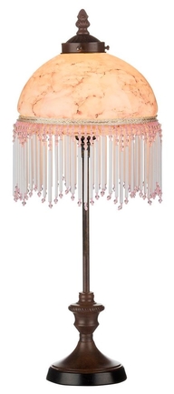 Casa Padrino Barockstil Tischleuchte Mehrfarbig  20 x H. 52 cm - Barock & Jugendstil M�bel