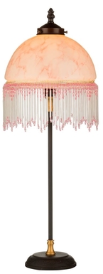 Casa Padrino Barock Tischleuchte / Tischlampe Mehrfarbig  20 x H. 54 cm - Barockstil M�bel