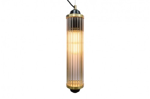 Casa Padrino Luxus H�ngeleuchte Messing / Schwarz  10 x H. 51 cm - Luxus Hotel & Restaurant Leuchte