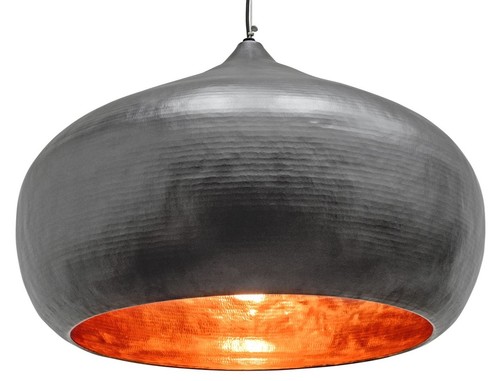 Casa Padrino Luxus H�ngeleuchte Grau  85 x H. 60 cm - Moderne Pendelleuchte im Industrie Design