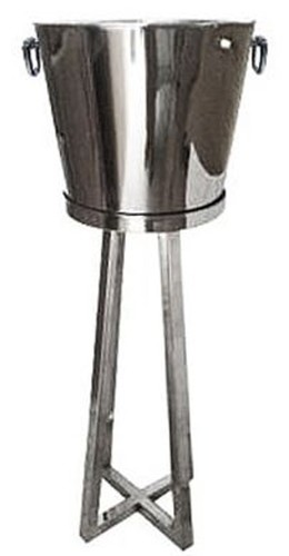 Casa Padrino Luxus Stand Weink�hler Messing  H 80 cm, Durchmesser 35 cm - Weinhalter Hotel Dekoration Champagner Sekt K�hler