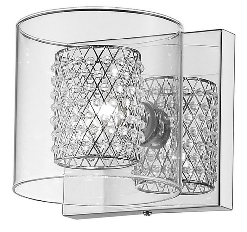 Casa Padrino Wandleuchte Silber 13 x 14 x H. 13 cm - Hotel & Restaurant Leuchte