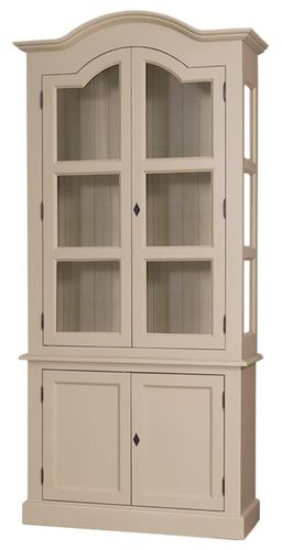 Casa Padrino Landhausstil Wohnzimmerschrank mit 4 T�ren Beige 104 x 39 x H. 220 cm - Wohnzimmerm�bel 