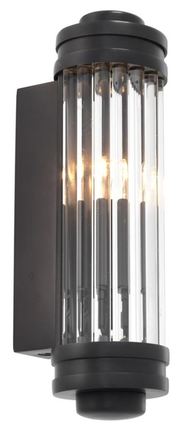 Casa Padrino Wandleuchte / Wandlampe Bronze 7 x 10 x H. 26 cm - Hotel & Restaurant Leuchte