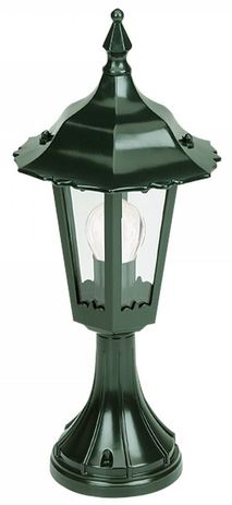 Casa Padrino Gartenlaterne / Gartenlampe Gr�n  20 x H. 44 cm - Nostalgische Wetterfeste Au�enleuchte 