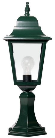 Casa Padrino Jugendstil Gartenlaterne / Gartenlampe 20 x 20 x H. 50 cm - Verschiedene Farben - Garten Terrassen Au�enlampe