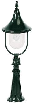 Casa Padrino Jugendstil Gartenlaterne Gr�n 25 x 25 x H. 77 cm - Garten Terrassen Wege Einfahrt Beleuchtung