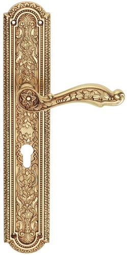 Casa Padrino Jugendstil T�rgriff Set Franz�sisches Gold 16 x H. 35,2 cm - Hotel & Restaurant Accessoires