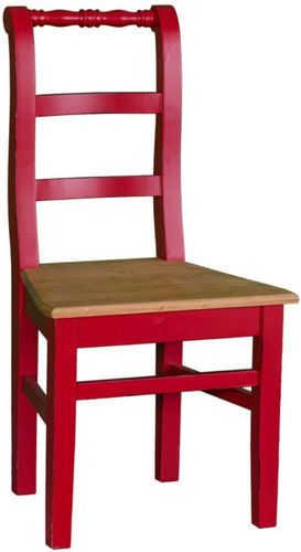 Casa Padrino Landhausstil Esszimmerstuhl 48 x 41 x H 93 cm - Verschiedene Farben - K�chenstuhl Shabby Chic Look 