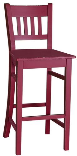 Casa Padrino Landhausstil Barstuhl 47 x 47 x H. 107 cm - Verschiedene Farben - Landhausstil Shabby Chic M�bel 