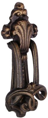Casa Padrino Barock Gusseisen Trklopfer Bronze H. 22 cm - Deko Accessoires