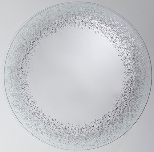 Casa Padrino Luxus Spiegel / Wandspiegel  80 cm - Luxus M�bel