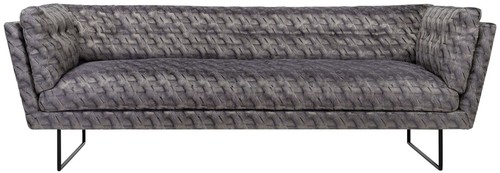 Casa Padrino Luxus Wohnzimmer Sofa Bronze / Braun / Schwarz 230 x 87 x H. 78 cm - Wohnzimmerm�bel