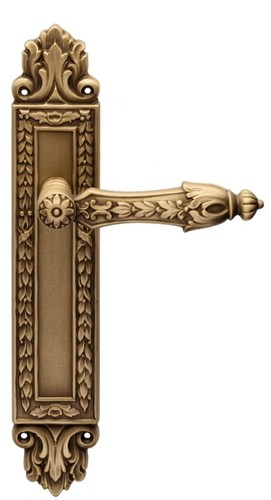 Casa Padrino Barock T�rklinken Set Messing Patiniert 15,9 x H. 32,2 cm - Luxus Qualit�t Made in Italy