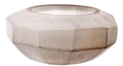 Casa Padrino Luxus Sch�ssel Sandfarben  36 x H. 15 cm - Luxus Wohnzimmer Dekoration