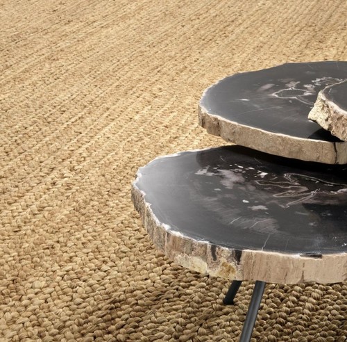 Casa Padrino Luxus Teppich Naturfarben 300 x 400 cm - Luxus Wohnzimmer Teppich 