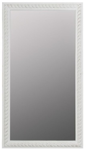 Casa Padrino Barock Wohnzimmer Wandspiegel Antik Wei� / Gold 72 x H. 132 cm - Barockm�bel