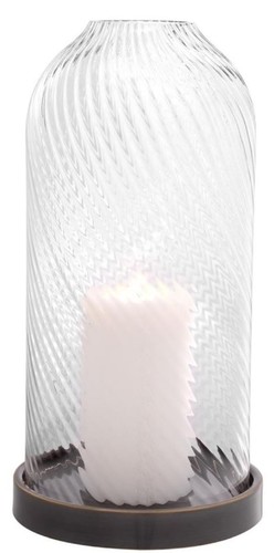 Casa Padrino Luxus Kerzenleuchter Bronze  22,5 x H. 44,5 cm - Hotel & Restaurant Accessoires