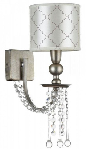 Casa Padrino Barock Kristall Wandleuchte Antik Gold / Beige 14 x 24 x H. 38 cm - Wandlampe im Barockstil