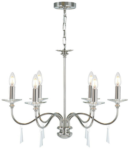 Casa Padrino Jugendstil Kristall Kronleuchter Silber  71 x H. 51 cm - Runder Metall Kronleuchter - Barock & Jugendstil Wohnzimmer Kronleuchter - Barock & Jugendstil Leuchten