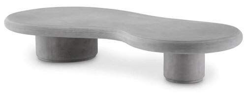 Casa Padrino Luxus Gartentisch Grau 181 x 89,5 x H. 31 cm - Garten Couchtisch aus glasfaserverst�rktem Beton - Garten & Terrassen M�bel - Luxus Qualit�t