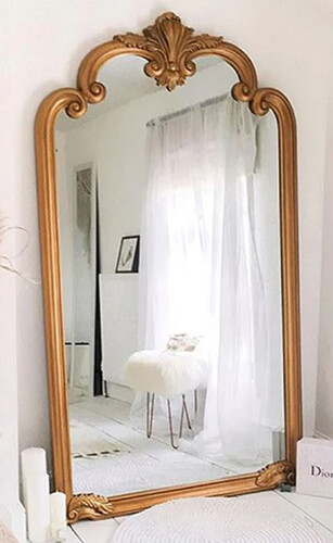 Casa Padrino Luxus Barock Spiegel Kupfer - Prunkvoller italienischer Barockstil Wandspiegel - Handgefertigte Luxus M�bel im Barockstil - Prunkvolle Barock M�bel - Made in Italy - Luxus Qualit�t