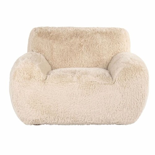 Casa Padrino Luxus Sessel Sandfarben 126 cm - Wohnzimmer & Hotel M�bel