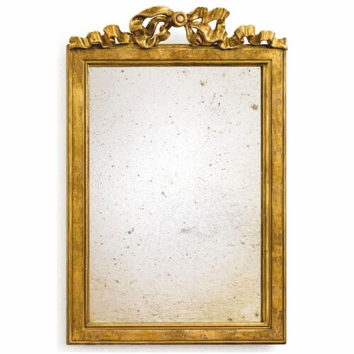 Casa Padrino Luxus Barock Spiegel Antik Gold H. 52 cm - Barock M�bel - Made in Italy