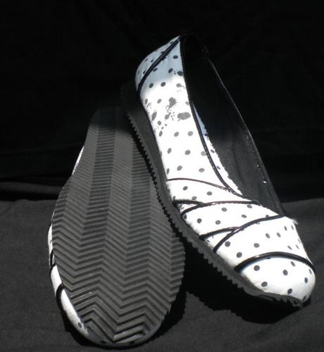 Etnies Damen Ballerinas Slinkie White/Black EU 37.5