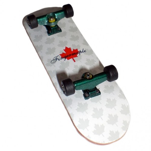 Fingermaple Profi Fingerboard Komplettboard aus Holz Green/Black - Made in USA - Luxury Edition - Absolutes Profi Finger