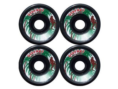 Big Foot Longboard Wheels Schwarz 70mm/78a Rollen Wheel Set