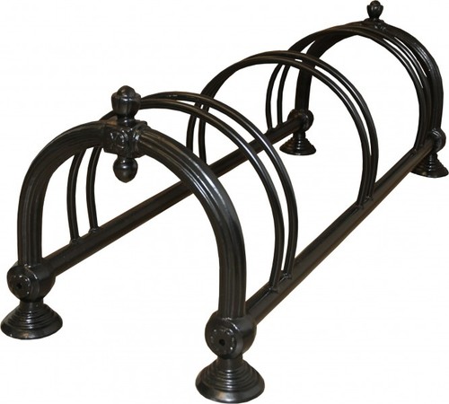 Nostalgie Fahrradst�nder aus Gusseisen - Jugendstil Fahrrad St�nder