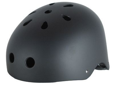 Krown Skateboard Helm Black - Bmx, Inliner, Longboard Helm - Schutzausr�stung