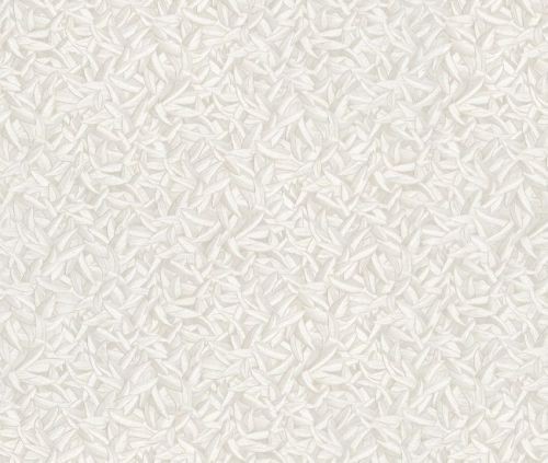 Harald Gl��ckler Designer Barock Tapete 52502 - Creme Federn