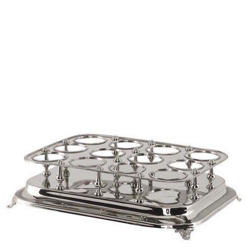 Casa Padrino Designer Jugendstil Weinflaschen St�nder f�r 12 Flaschen - Luxus Ausf�hrung Barock 