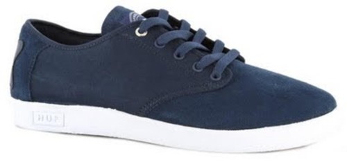 HUF Skateboard Schuhe Hufnagel Pro- Navy/White - Shoes Sneaker