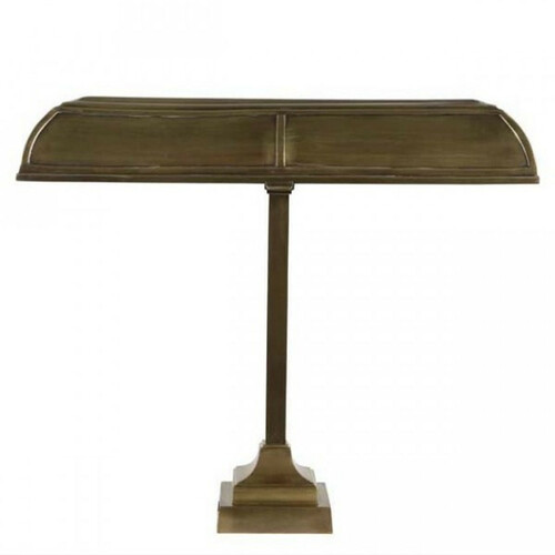 Luxus Messing Schreibtischleuchte Bankerlampe New York Style - Hochwertige Qualit�t Schreibtisch Lampe Leuchte