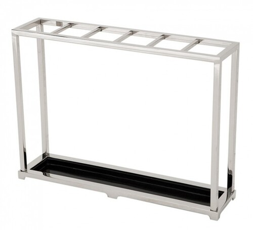 Casa Padrino Luxus Schirmst�nder Luxury Hotel Interior Nickel Finish - Luxus Kollektion