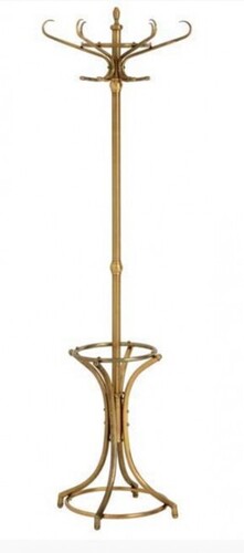 Casa Padrino Designer Luxus Garderobenst�nder London - Edelstahl - Messing Finish