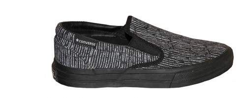 Converse Skateboard Schuhe Skidgrip Ev Court Black / White Slip On