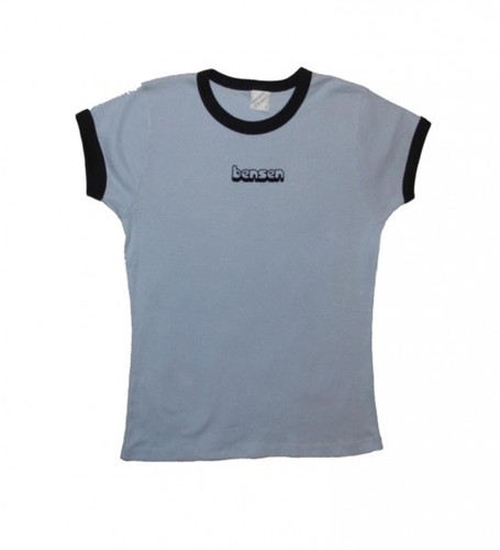 Bensen Clothing  Skateboard Damen T-Shirt Blue