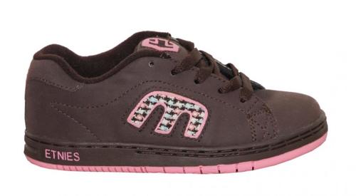 Etnies Skateboard Kids Schuhe Callicut Brown/Pink