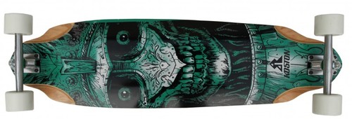 Koston Longboard Profi Komplettboard Cruiser / Carver Skull Amort 36.7 x 10.0 inch - High End Longboard Carving Board