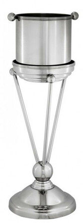 Casa Padrino Luxus Weink�hler / Sektk�hler mit St�nder massiv - Luxus Hotel & Restaurant Einrichtung