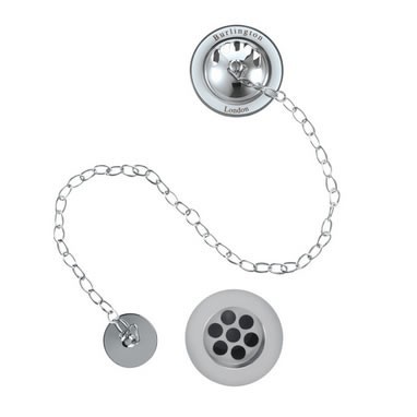 Ab und berlauf System Chrom fr freistehende Badewannen