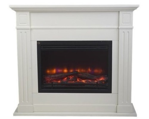 Casa Padrino Jugendstil Elektro Kamin B 100  x H 89 x T 30 cm - Elektrokamin - Wohnzimmer Antik Stil Kamin