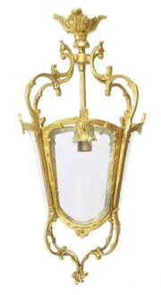 Casa Padrino Barock H�ngeleuchte Gold Deckenlaterne - Restaurant - Hotel Lampe Leuchte Laterne