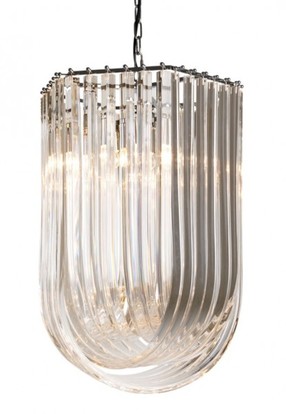 Casa Padrino Art Deco Murano Haengeleuchte 44 x 51cm x H70 cm-  Mbel Lster Leuchter Hngeleuchte Hngelampe